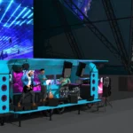 SHINE Rock band - mobilna scena 12