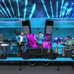 SHINE Rock band - mobilna scena 16