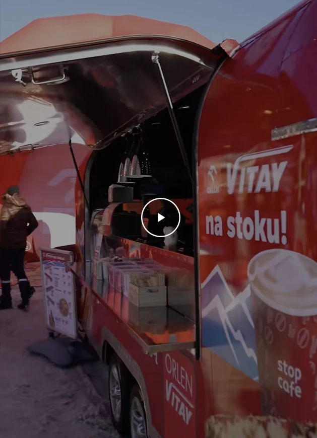 Przyczepa gastronomiczna Orlen