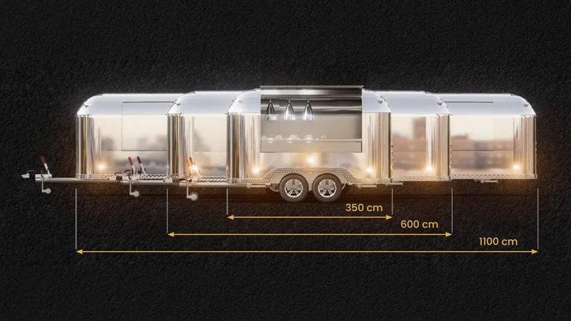 Warto wiedzieć 2 jaki rozmiar przyczepy gastronomicznej wybrac SHINE - American Food Trucks