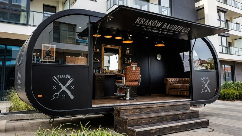 Vērts zināt 3 przyczepa uslugowe SHINE - American Food Trucks